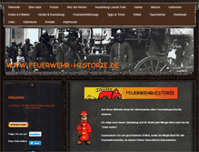 Tablet Screenshot of feuerwehr-historie.de